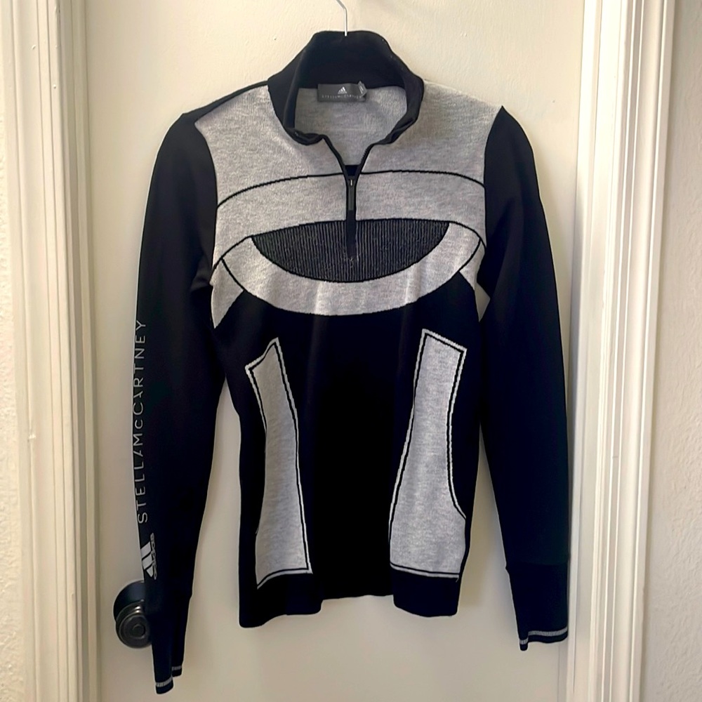Adidas and Stella McCartney quarter zip sweatshirt